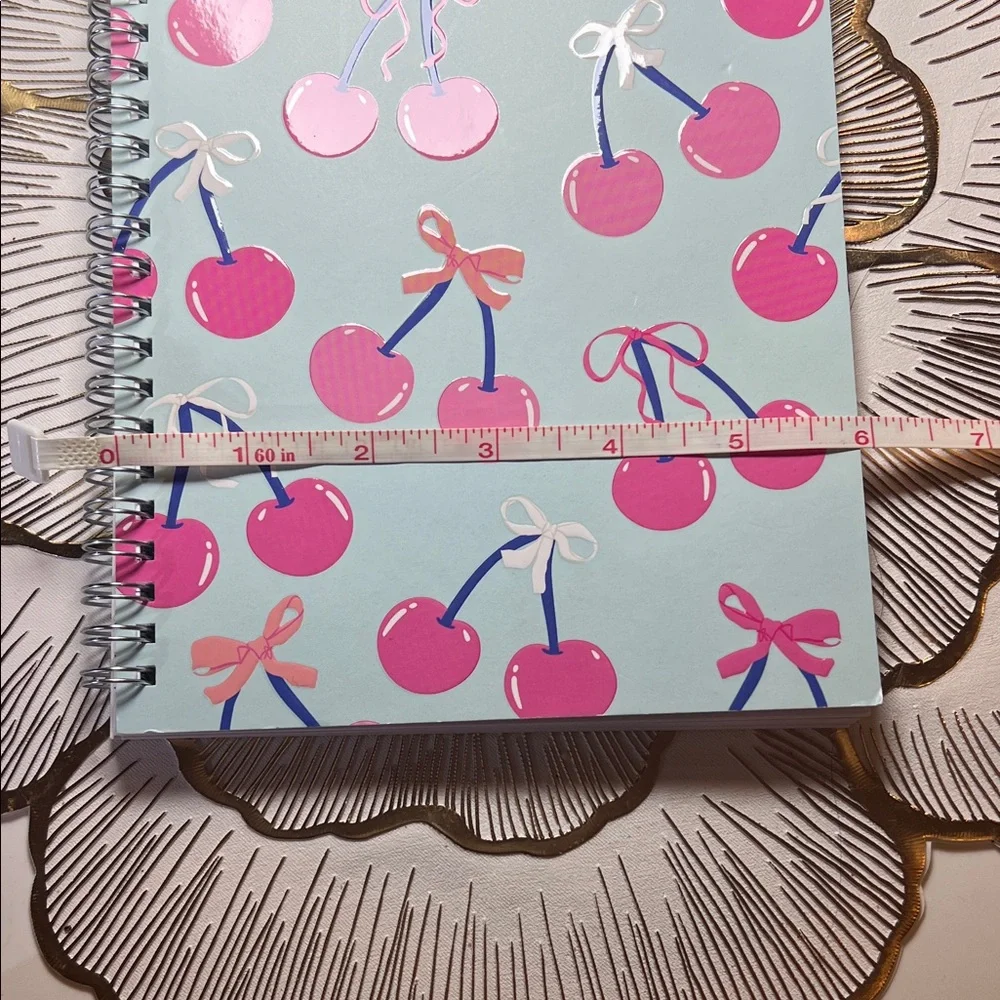 Pink Cherry Spiral Notebook
